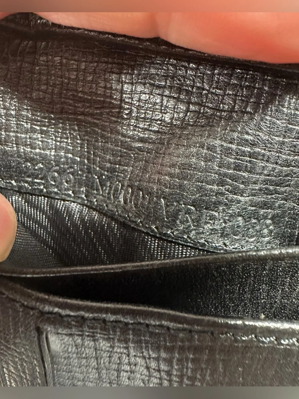 FENDI Graphite Black & Gray Zucca Coated Canvas & Leather Men’s Bifold Wallet
